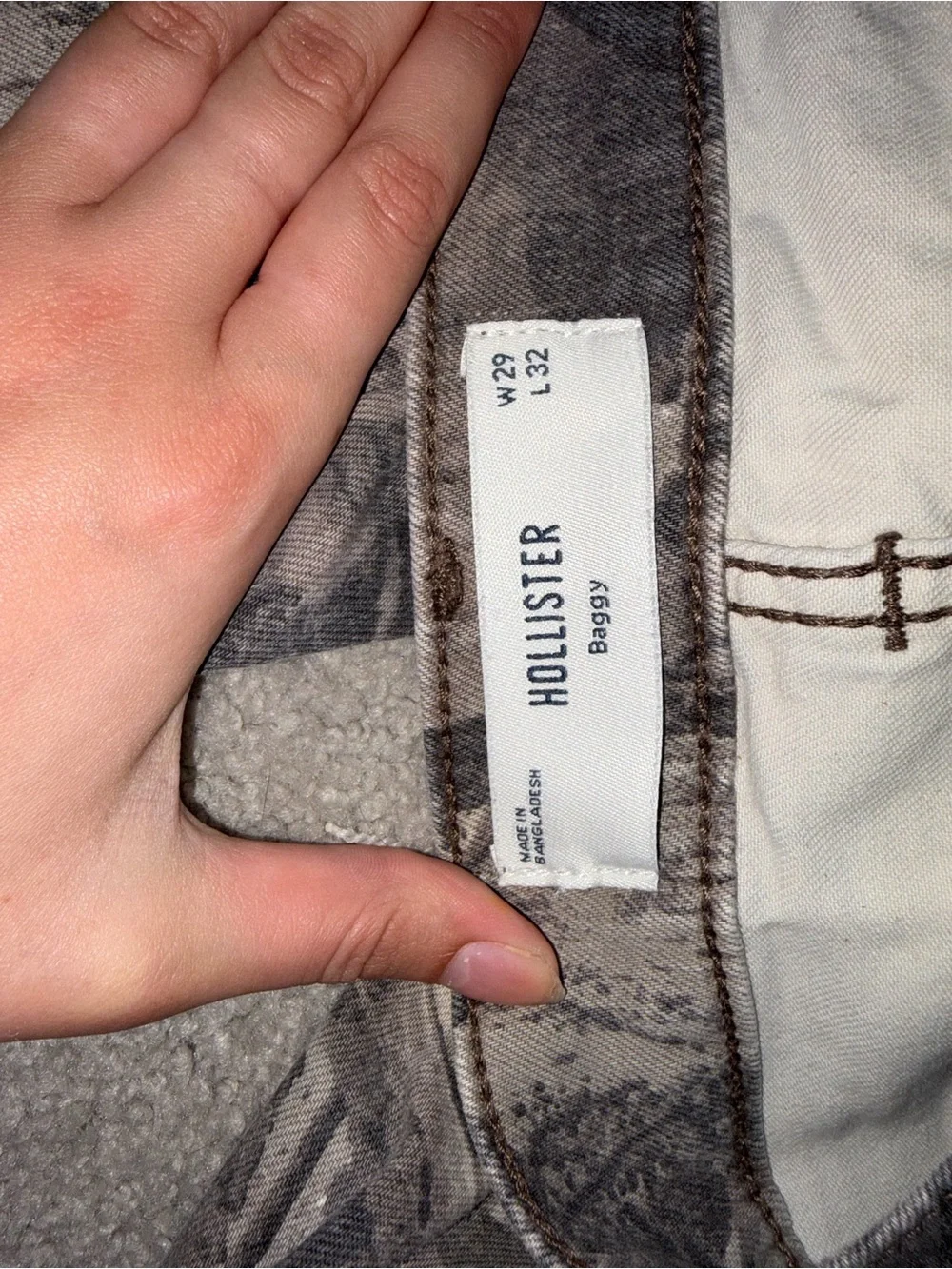 Hollister camo Cargo Pants
